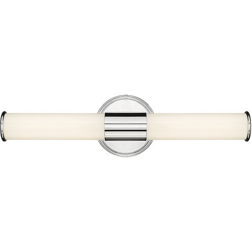 Trumann LED 18 inch Polished Chrome Vanity Light Bar Wall Light